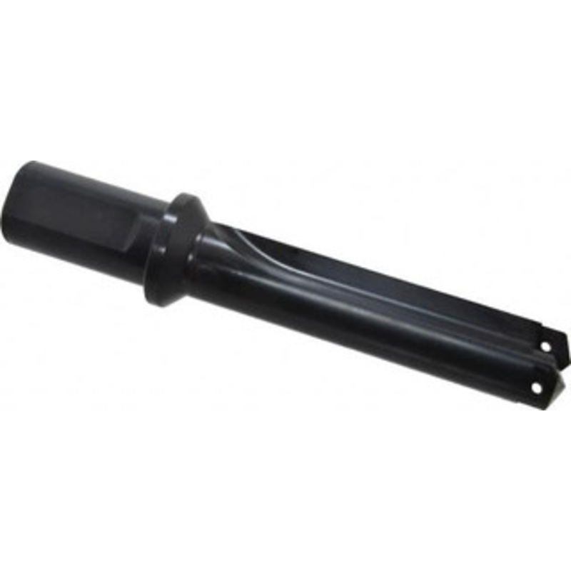 Allied Machine 1-13/32 to 1-7/8 Diam 4-3/4 Max Depth Straight Flute Spade Drill 1-1/2 Diam Straight Shank with Flange, 7 Body Length, 6-13/16 Flute Length, 9-1/2 OAL, Through Coolant, Series 3 22030S-150F – 79729810