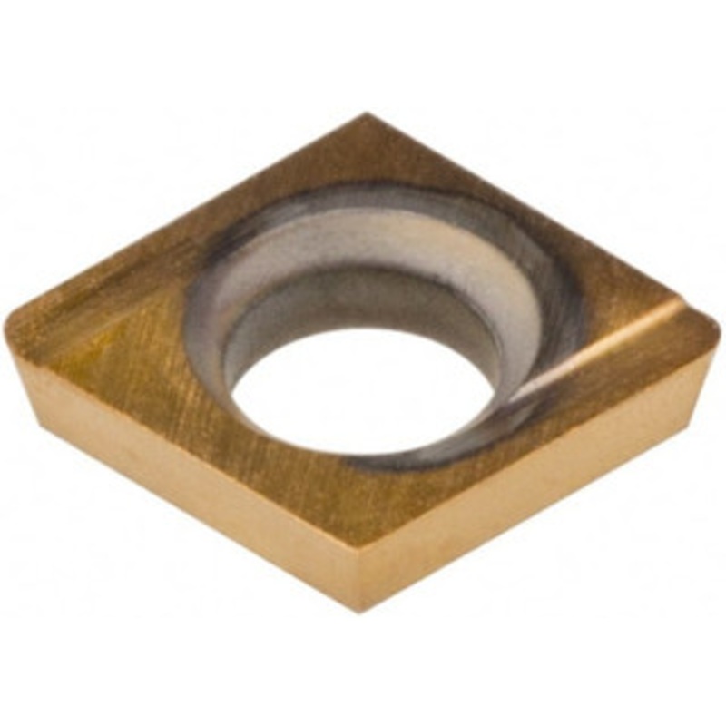 Hertel CDHH12061L HP520B Carbide Boring Insert TiN Finish, LH Hand, 80 Diamond, 1/64 Corner Radius, 5/32 Inscribed Circle, 0.04 Thick, 15 Relief Angle H59873158 – 74160334
