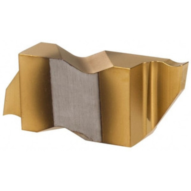 Hertel IG3156RK HC120 Carbide Grooving Insert TiN Finish, RH, 3.96mm Cutting Width, 4.57mm Max Depth, Series HertelNotch 3000511 – 32774283