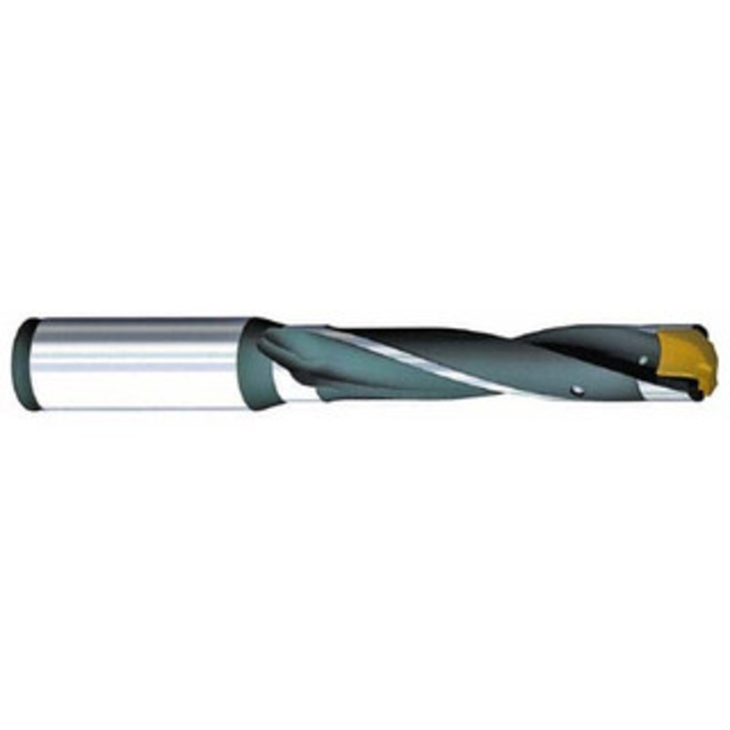 Kennametal 18.64 to 19.14mm, 5xD, 100.08mm Max Depth, 3/4 Shank Diam, 129.29mm Flute, 184.15mm OAL, Replaceable-Tip Drill Uses KSEM0734 Inserts, Seat Size 2, Series KSEM 1606884 – 01292994