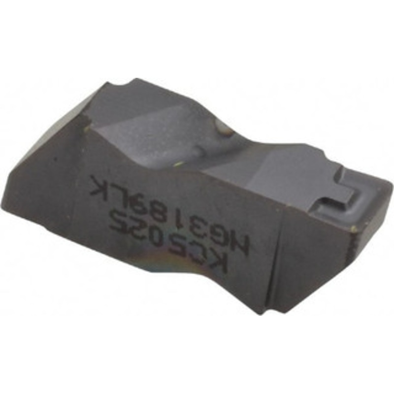 Kennametal NG3189LK KC5025 Carbide Grooving Insert TiAlN Finish, LH, 4.8mm Cutting Width, 3.81mm Max Depth, Series Top Notch 1818920 – 00499640