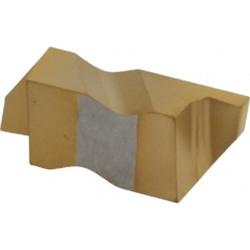 Tool-Flo FLG-3062R GP50C Carbide Grooving Insert TiN Finish, RH, 1.57mm Cutting Width, 3.05mm Max Depth, Series Flo-Lock 563662RN4C – 60651056