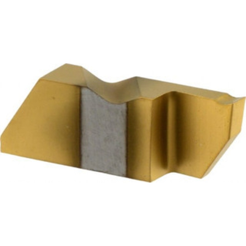 Tool-Flo FLGD3094RG-GP50 Carbide Grooving Insert TiN Finish, RH, 2.39mm Cutting Width, 1/4 Max Depth, Series Flo-Lock 6335094RN4C – 09908237