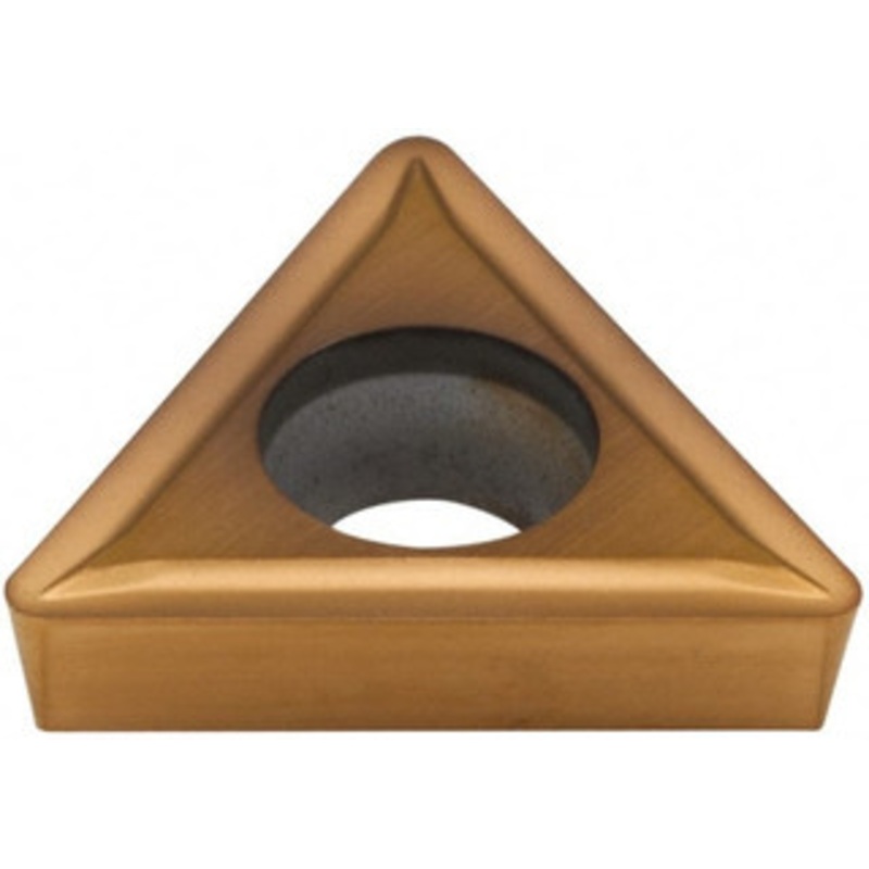 Hertel TPMT322 HP520B Carbide Boring Insert TiN Finish, 60 Triangle, 1/32 Corner Radius, 3/8 Inscribed Circle, 1/8 Thick, 11 Relief Angle H00208223 – 74161365