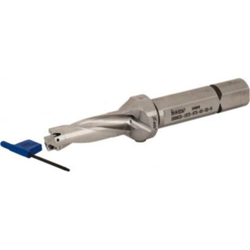 Iscar 1.88 Max Drill Depth, 3xD, 5/8 Diam, Indexable Insert Drill Drill Style DR, Takes 2 Inserts, 3/4 Shank Diam, Straight Shank 3201323 – 04634770