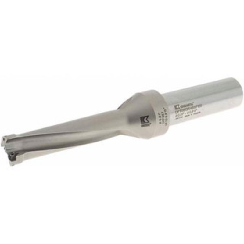 Kennametal 3-1/4 Max Drill Depth, 4xD, 13/16 Diam, Indexable Insert Drill Drill Style DFT, Takes 2 Inserts, 1 Shank Diam, Straight Shank 1522139 – 02960722