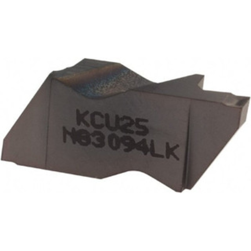 Kennametal NG3094LK KCU25 Carbide Grooving Insert AlTiN Finish, LH, 2.39mm Cutting Width, 3.81mm Max Depth, Series Top Notch 4109791 – 71981393