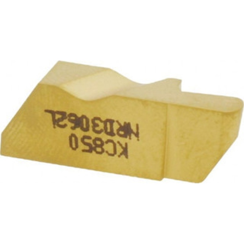 Kennametal NRD3062L KC850 Carbide Grooving Insert TiC/TiCN/TiN Finish, LH, 3.18mm Cutting Width, 6.35mm Max Depth, Series Top Notch 1114965 – 01981778