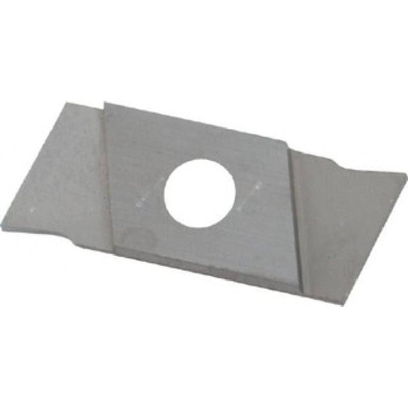 Nikcole GIE-7-GP-1.0 R-N C2 Carbide Cutoff Insert TiN Finish, 0 Neutral Lead Angle, RH Insert, 1mm Cutting Width, Series Nikcole GIE7GP1.OR-N C2 – 78675006