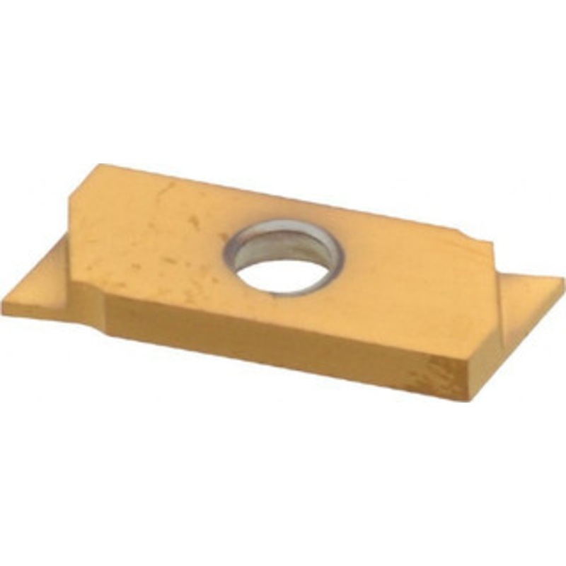 Nikcole GIE 7 SG 0.7 R GOLD Carbide Grooving Insert TiN Finish, RH, 0.7mm Cutting Width, 2.54mm Max Depth, Series Nikcole GIE7SG0.7R GOLD – 78677655