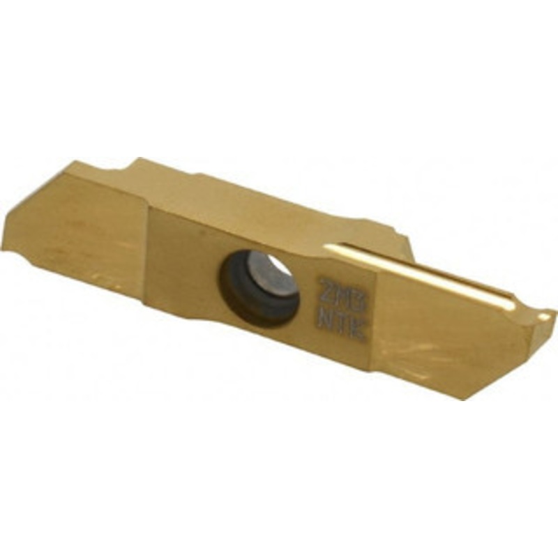 NTK CTPW25FL ZM3 Carbide Cutoff Insert TiN Finish, 17 LH Lead Angle, LH Insert, 2.5mm Cutting Width 5487053 – 43161363