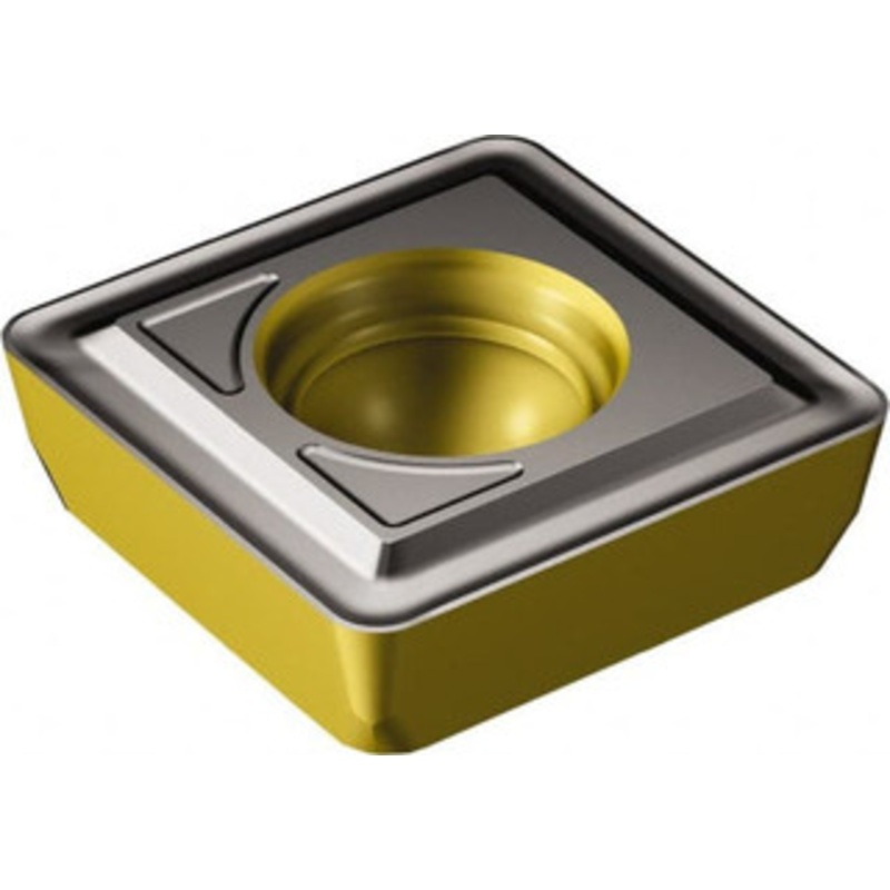 Sandvik Coromant 880-0303W06H-P-LM 4334 Carbide Indexable Drill Insert TiCN/Al2O3/TiN Finish, 6mm Inscribed Circle, 2.6mm Thick, 0.6mm Corner Radius, RH Cut, Square 6633708 – 54731500