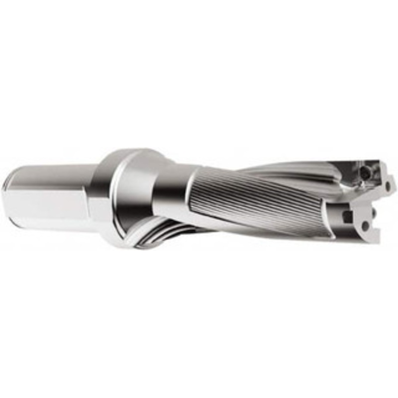 Seco Tools 51.56mm Max Drill Depth, 3xD, 17.45mm Diam, Indexable Insert Drill Drill Style SD523, Takes 2 Inserts, 1 Shank Diam, Straight Shank 03080493 – 39332358