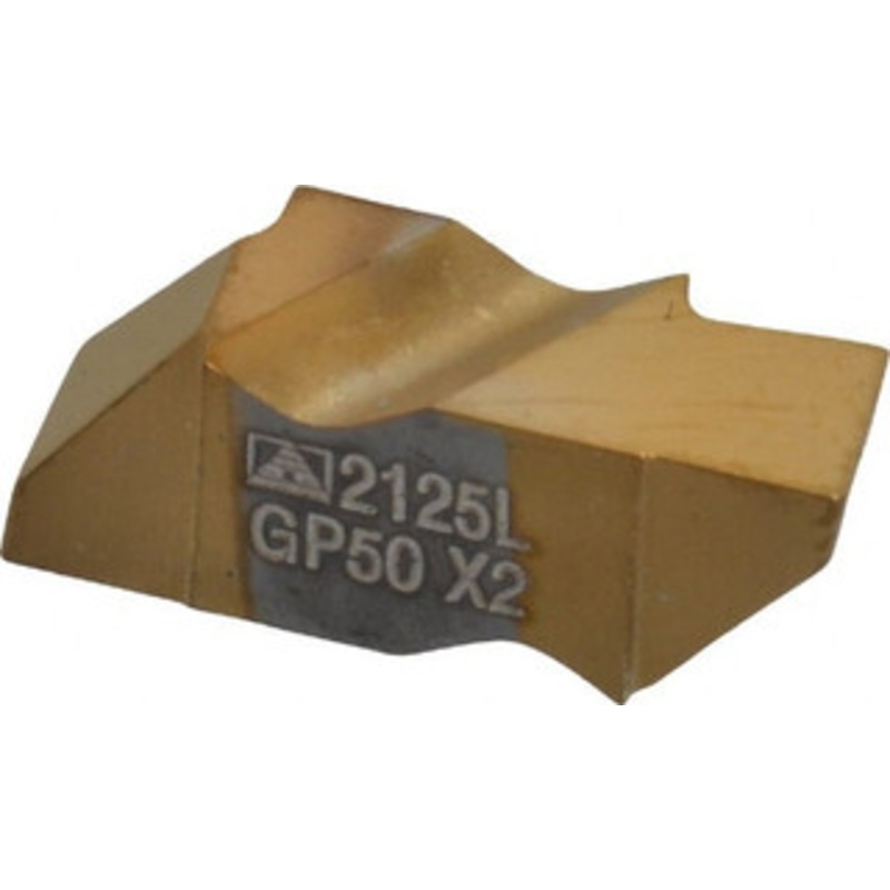 Tool-Flo FLG-2125L GP50 Carbide Grooving Insert TiN Finish, LH, 3.18mm Cutting Width, 2.79mm Max Depth, Series Flo-Lock 562825LN4C – 75002006