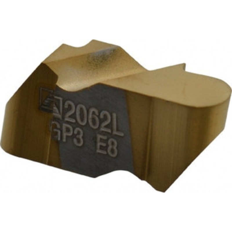 Tool-Flo FLR-2062L GP3 Carbide Grooving Insert TiN Finish, LH, 3.18mm Cutting Width, 2.79mm Max Depth, Series Flo-Lock 592062LJ5R – 75565630