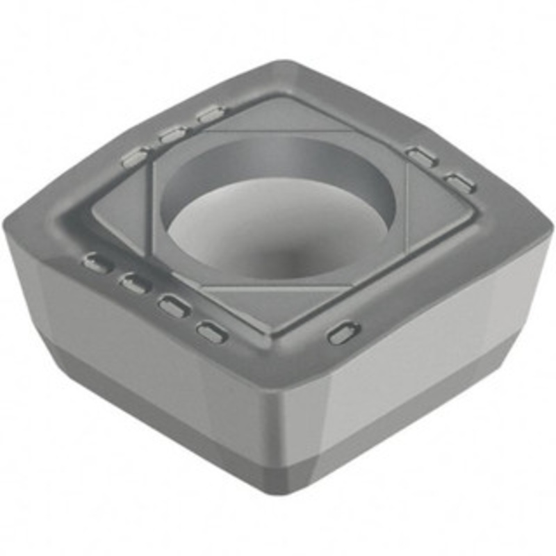 Walter Tools P4841C-5R-A57 WXP40 Carbide Indexable Drill Insert TiCN Finish, 10.29mm Inscribed Circle, 4.11mm Thick, 0.58mm Corner Radius, RH Cut, Square 6154484 – 36289445