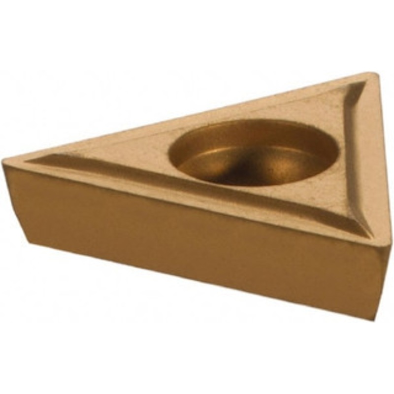 Everede Tool TPGH-315-MC32 TRIGON Carbide Boring Insert TiN Finish, 60 Triangle, 1/64 Corner Radius, 3/8 Inscribed Circle, 1/8 Thick, 11 Relief Angle 04319 – 86430451