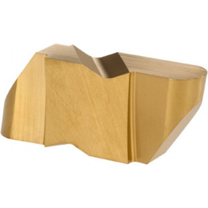 Hertel IR4125R HC120 Carbide Grooving Insert TiN Finish, RH, 6.35mm Cutting Width, 6.35mm Max Depth, Series HertelNotch 3000679 – 53851721