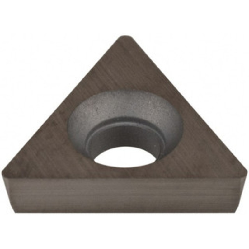 Hertel TPCB221 HT310B Carbide Boring Insert Uncoated, 60 Triangle, 1/64 Corner Radius, 1/4 Inscribed Circle, 3/32 Thick, 11 Relief Angle H59874107 – 74160029