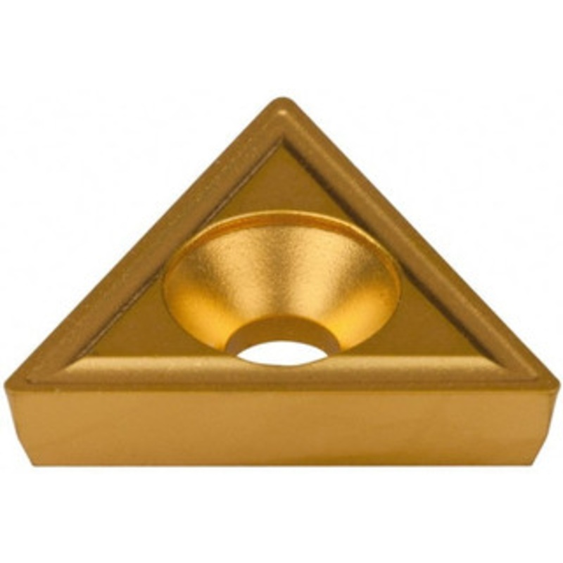 Hertel TPGH321A HC620B Carbide Boring Insert TiN/TiC/TiCN/TiN Finish, 60 Triangle, 1/64 Corner Radius, 3/8 Inscribed Circle, 1/8 Thick, 11 Relief Angle H59875724 – 74161381