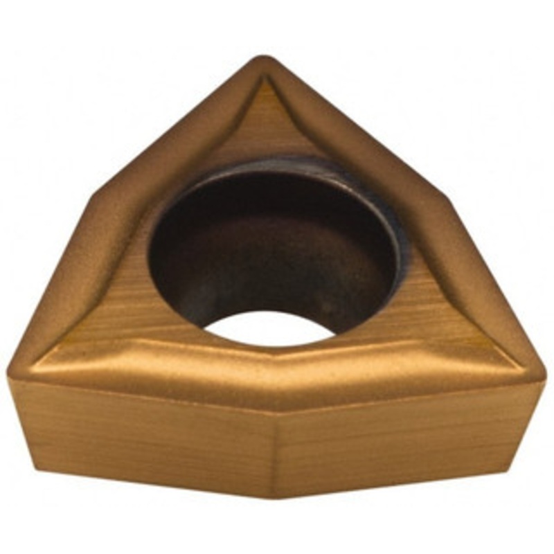 Hertel WPGT21505 HP520B Carbide Boring Insert TiN Finish, 80 Trigon, 0.008 Corner Radius, 1/4 Inscribed Circle, 3/32 Thick, 11 Relief Angle H48442040 – 74161332