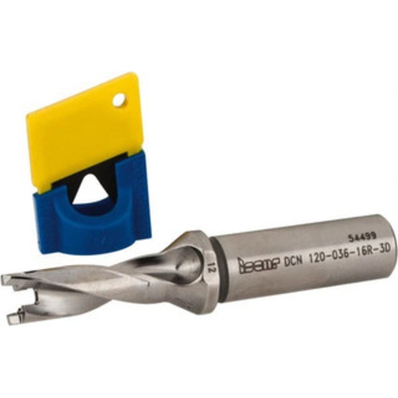Iscar 12 to 12.4mm, 3xD, 36mm Max Depth, 16mm Shank Diam, 101mm OAL, Replaceable-Tip Drill Uses FCP, ICK, ICK-2M, ICM, ICN, ICP, iCP-2M Inserts, Seat Size 12, DCN Toolholder, Series SumoCham 3202790 – 45390713