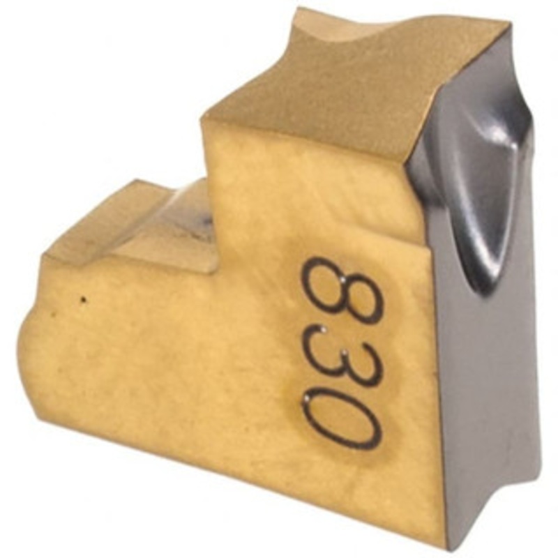 Iscar TAGR3JS15D IC830 Carbide Cutoff Insert TiAlN Finish, 15 RH Lead Angle, 3mm Cutting Width, 0.02mm Corner Radius, Series Tang-Grip 6004450 – 91124461