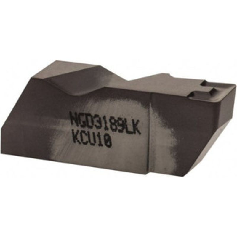Kennametal NGD3189LK KCU10 Carbide Grooving Insert AlTiN Finish, LH, 4.8mm Cutting Width, 6.35mm Max Depth, Series Top Notch 4175836 – 58495508