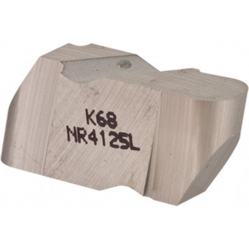 Kennametal NR4125L K68 Carbide Grooving Insert Uncoated, LH, 6.35mm Cutting Width, 6.35mm Max Depth, Series Top Notch 1113537 – 01869353