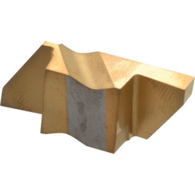 Tool-Flo FLG-4125R GP50 Carbide Grooving Insert TiN Finish, RH, 1/8 Cutting Width, 6.35mm Max Depth, Series Flo-Lock 564825RN4C – 75564898