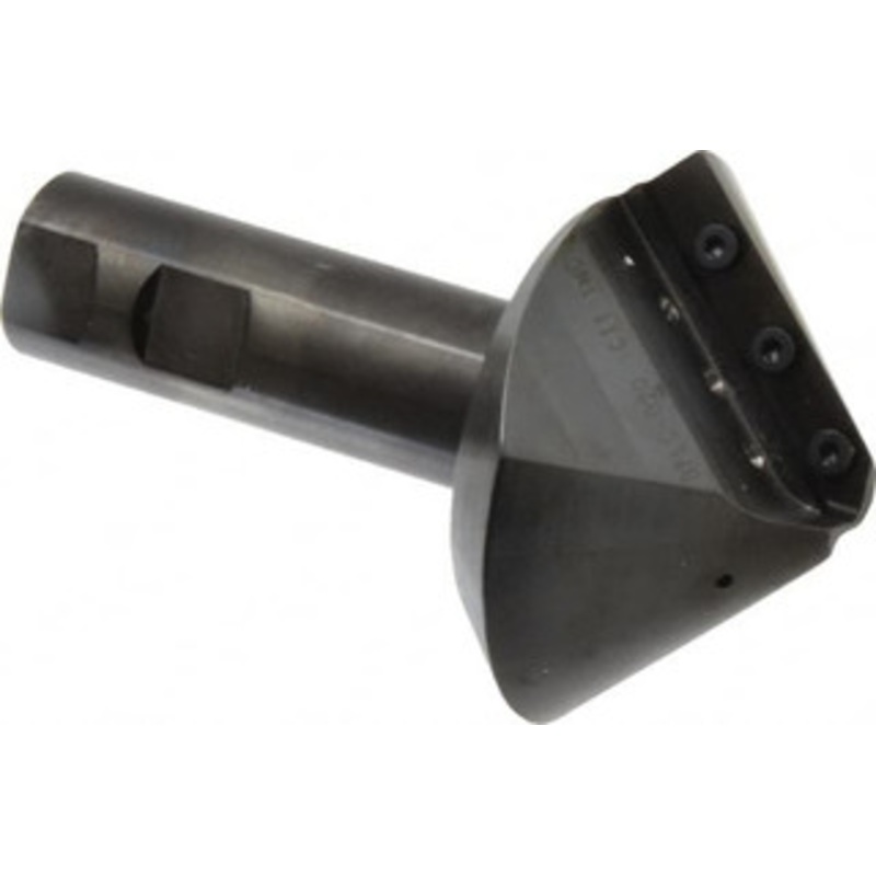 Cutting Tool Technologies 2.96 Max Diam, 1 Shank Diam, 1.23 LOC, 90 Included Angle, Indexable Countersink Uses 6 Square SPEH 322 Inserts 9PLC-020C – 88049721