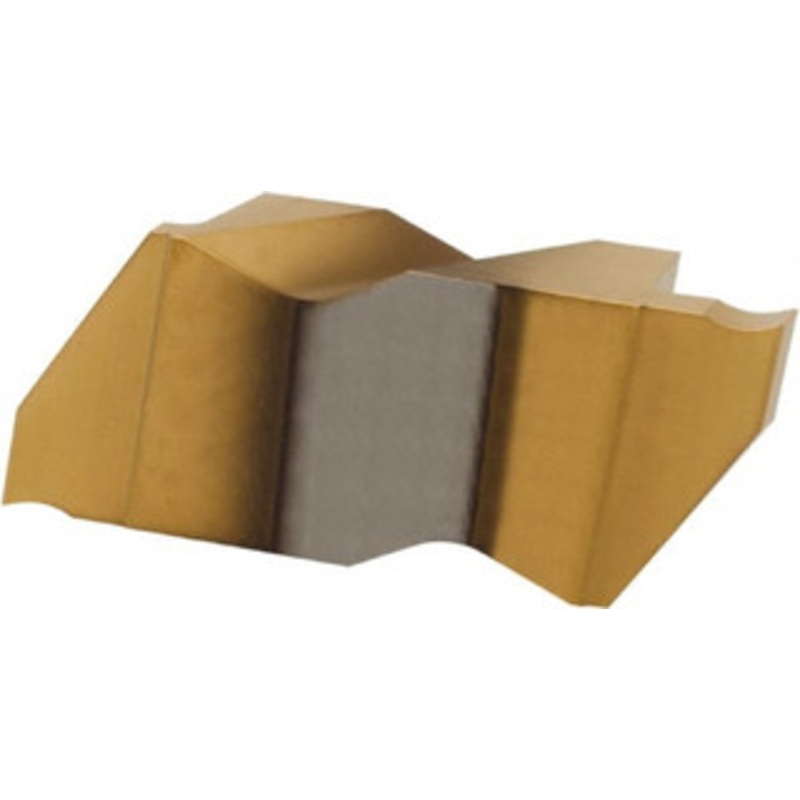 Hertel IGD3062RK HC120 Carbide Grooving Insert TiN Finish, RH, 1.57mm Cutting Width, 0.12 Max Depth, Series HertelNotch 3000608 – 53851614