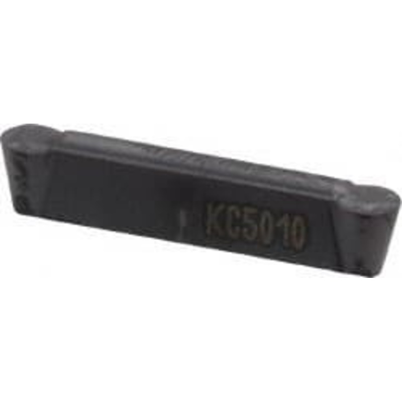 Kennametal A4R125I03P00GMN KC5010 Carbide Grooving Insert TiAlN Finish, Neutral, 3.18mm Cutting Width, 2.7mm Max Depth, Series A4 2275091 – 63703656