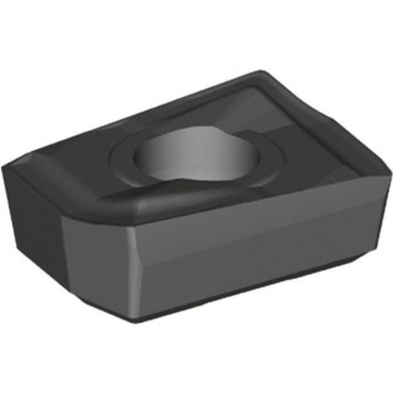 Kennametal DFR040304D28GD KCU40 Carbide Indexable Drill Insert TiN/TiAlN Finish, 8mm Inscribed Circle, 3.79mm Thick, 1/64 Corner Radius, Neutral Cut 5066192 – 58498544