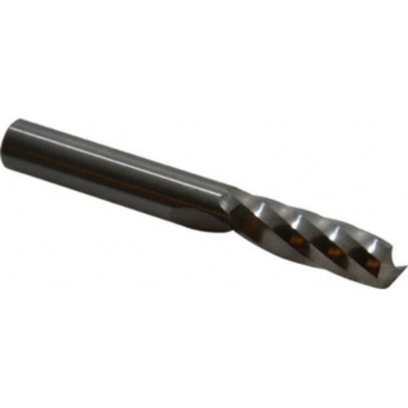 LMT Onsrud LP 3/8 Diam RH Solid Carbide 1-Flute Single Edge Upcut Spiral Router Bit Uncoated, 1-1/8 LOC, 3/8 Shank Diam, 3 OAL, Use on Acrylic 63-535 – 76383934