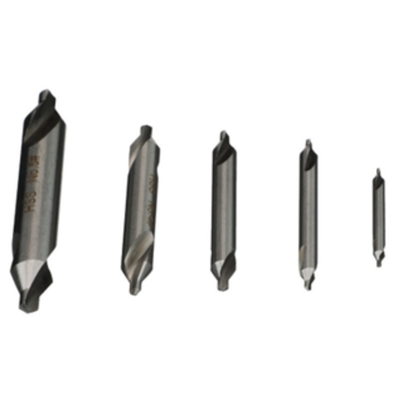 Precise 5 Piece High Speed Steel Combined Drill & Countersink Set #1 to #5 – 5000-0020