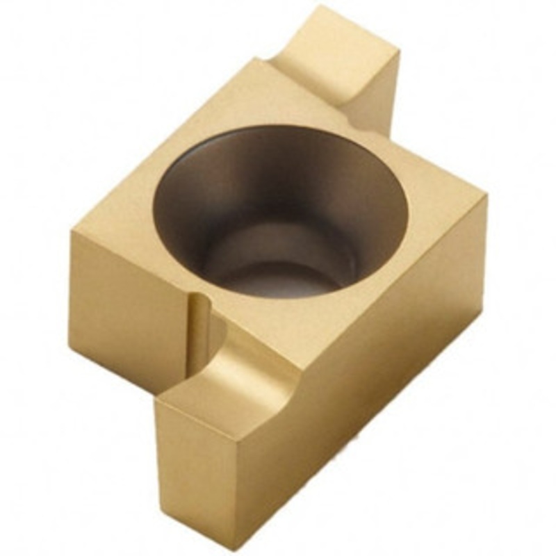 Seco Tools 14ER.125FG CP500 Carbide Grooving Insert TiAlN/TiN Finish, RH, 1/8 Cutting Width, 1/8 Max Depth, Series Snap Tap 00077912 – 04024451