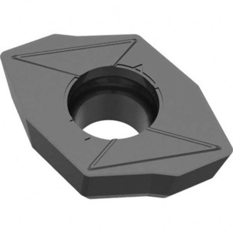 Allied Machine 4T-09T306-M Carbide Indexable Drill Insert AM485 Finish, 4.03mm Thick, 0.6mm Corner Radius, RH Cut 4T-09T306-M – 12330163