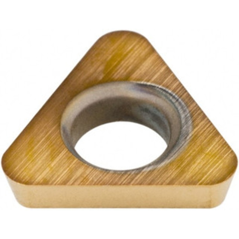 Hertel TDHB1280752 HP520B Carbide Boring Insert TiN Finish, 60 Triangle, 1/32 Corner Radius, 5/32 Inscribed Circle, 3/64 Thick, 15 Relief Angle H59873505 – 74161050