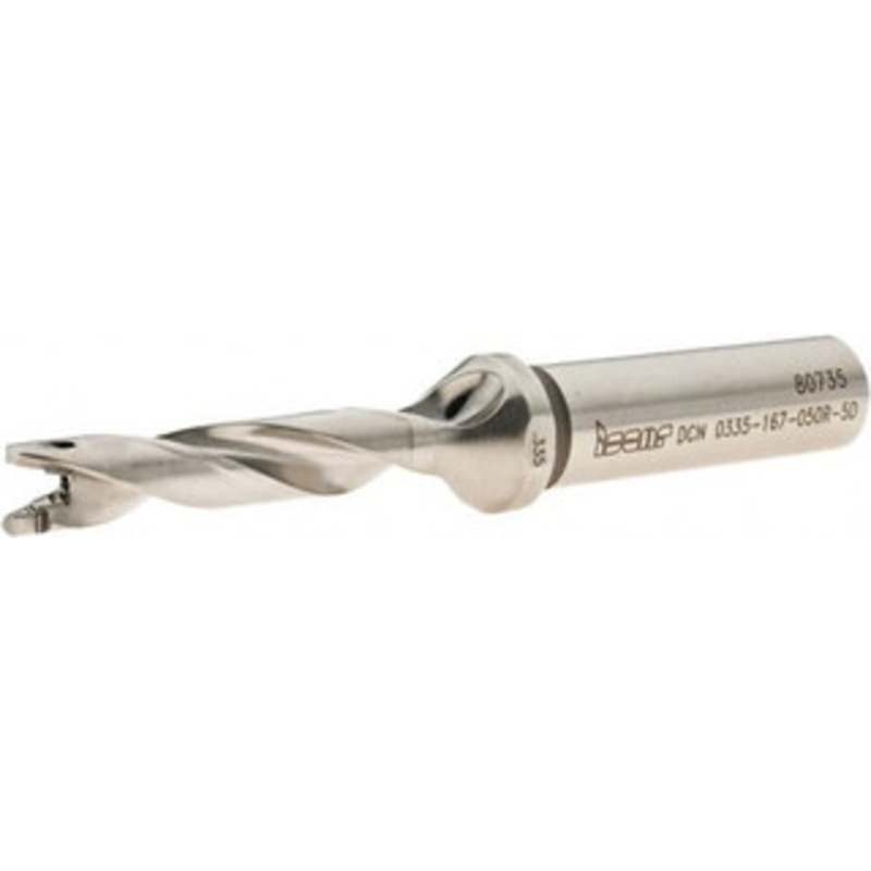 Iscar 0.335 to 0.35, 5xD, 1.67 Max Depth, 1/2 Shank Diam, 4.05 OAL, Replaceable-Tip Drill Uses FCP, ICK, ICK-2M, ICM, ICN, ICP, iCP-2M Inserts, Seat Size 8, DCN Toolholder, Series SumoCham 3202618 – 45391273