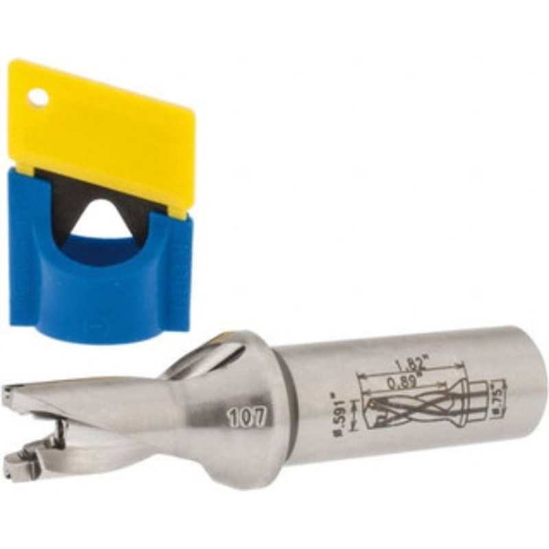 Iscar 0.591 to 0.626, 1.5xD, 0.89 Max Depth, 3/4 Shank Diam, 3.79 OAL, Replaceable-Tip Drill Uses FCP, ICK, ICK-2M, ICM, ICN, ICP, iCP-2M Inserts, Seat Size 15, DCN Toolholder, Series SumoCham 3202509 – 45391455