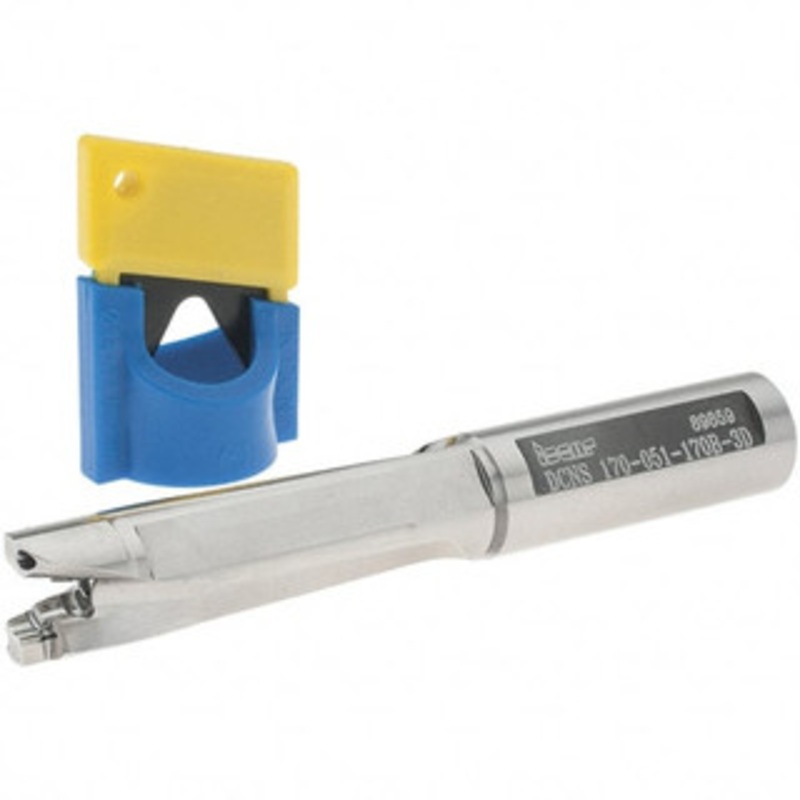 Iscar 17 to 17.9mm, 3xD, 51mm Max Depth, 17mm Shank Diam, 119.9mm OAL, Replaceable-Tip Drill Uses FCP, ICK, ICK-2M, ICM, ICN, ICP, iCP-2M Inserts, Seat Size 17, DCNS Toolholder, Series UniSumoCham 3203020 – 45390317