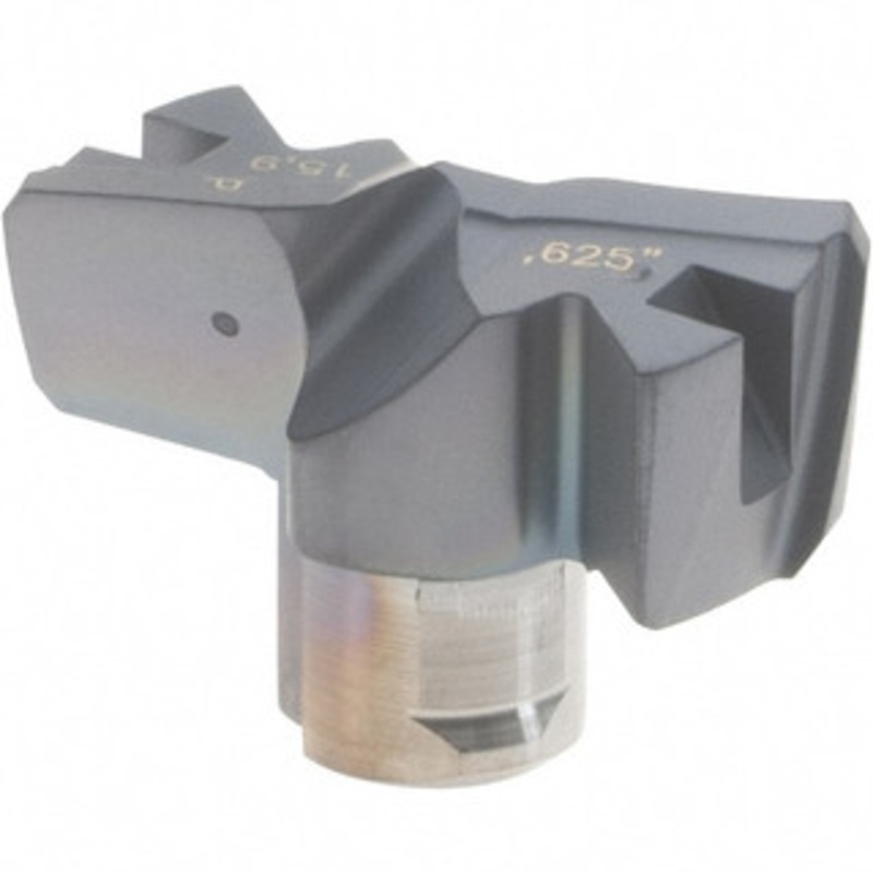 Iscar FCP0625 IC908 Carbide Replaceable Tip Drill TiAlN/TiN Finish, 15.9mm Diam, 5.92mm High, Series FCP 5567739 – 51230266