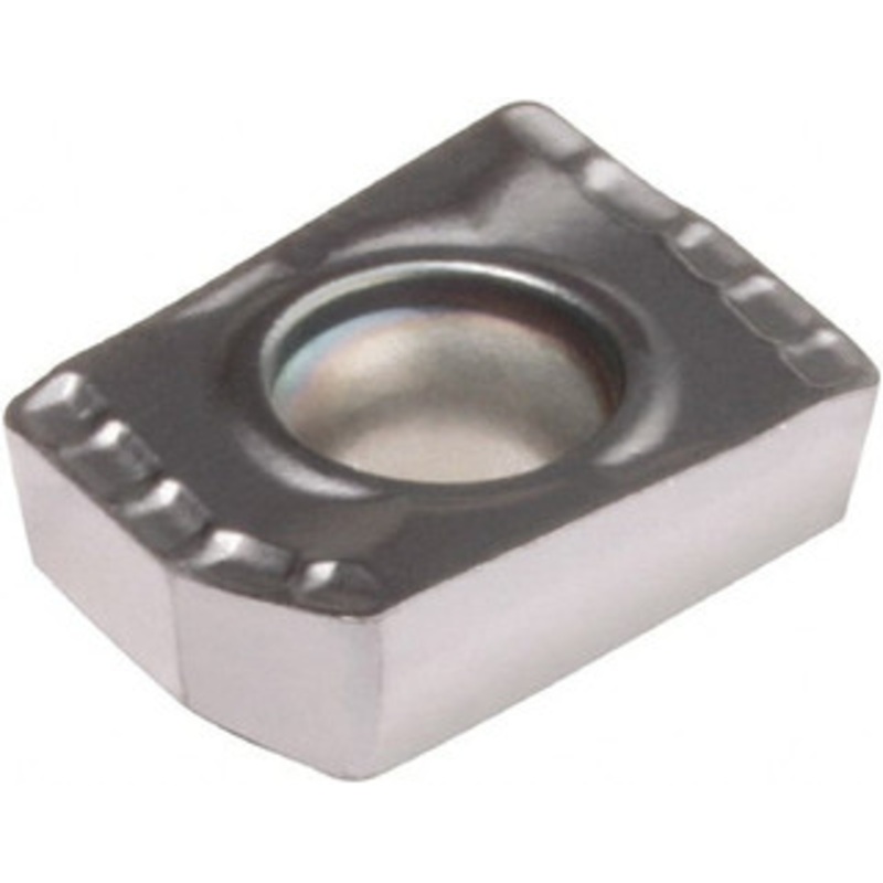Kennametal DFTX20204MD KC7140 Carbide Indexable Drill Insert TiN Finish, 2.25mm Inscribed Circle, 2.45mm Thick, 1/64 Corner Radius, Neutral Cut, 84 Trigon 5692808 – 54347794