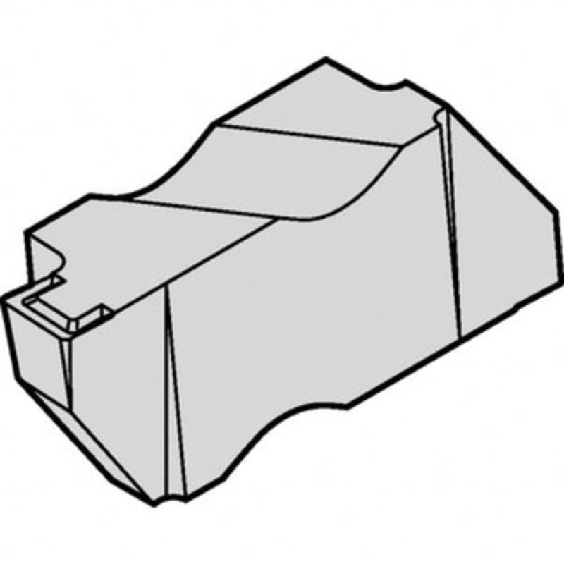 Kennametal NG4M600RK KCP25B Carbide Grooving Insert TiOCN Finish, RH, 6mm Cutting Width, 1/4 Max Depth, Series Top Notch 5968105 – 61268751