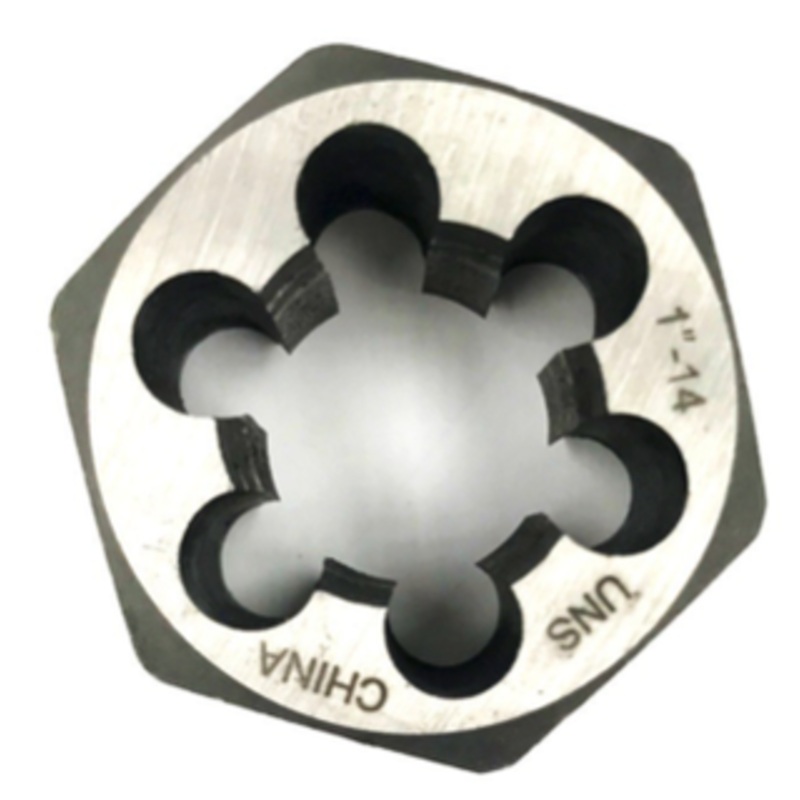 Precise Hex Rethreading Die, 1-14 Size – 1017-1739