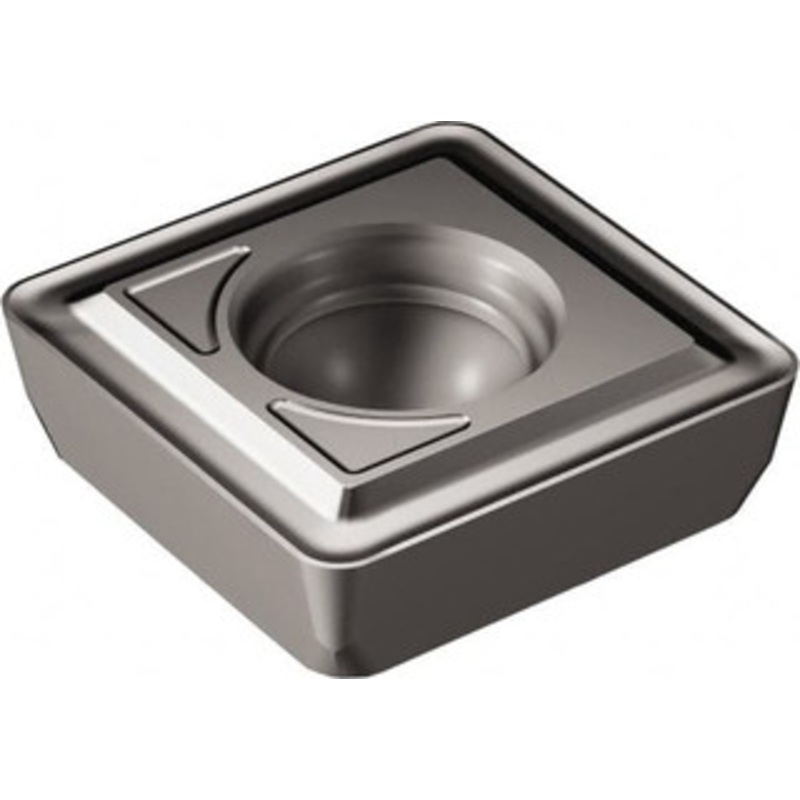Sandvik Coromant 880-0202W05H-P-LM 4324 Carbide Indexable Drill Insert TiCN/Al2O3 Finish, 5.1mm Inscribed Circle, 2.4mm Thick, 0.5mm Corner Radius, RH Cut, Square 6626823 – 54954987