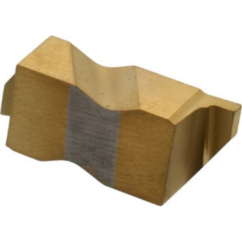 Tool-Flo FLGP-3047R GP50 Carbide Grooving Insert TiN Finish, RH, 3/64 Cutting Width, 1.9mm Max Depth, Series Flo-Lock 573447RN4C – 75565119