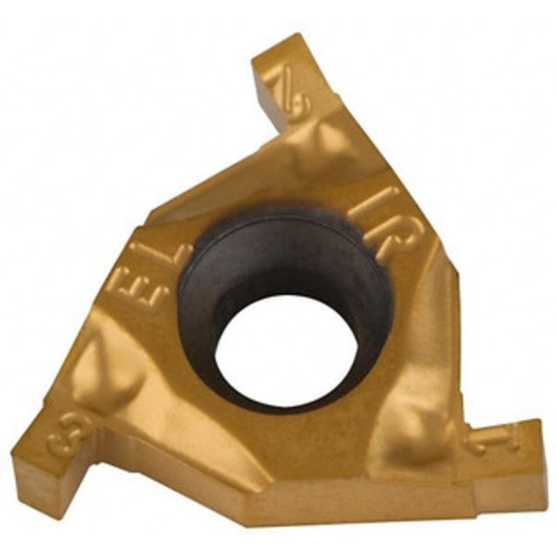 Carmex 16 IR/EL 0.062 BXC Carbide Grooving Insert TiN Finish, Internal RH External LH, 0.062 Cutting Width, 0.075 Max Depth 16IR/EL0.062BXC – 82331653