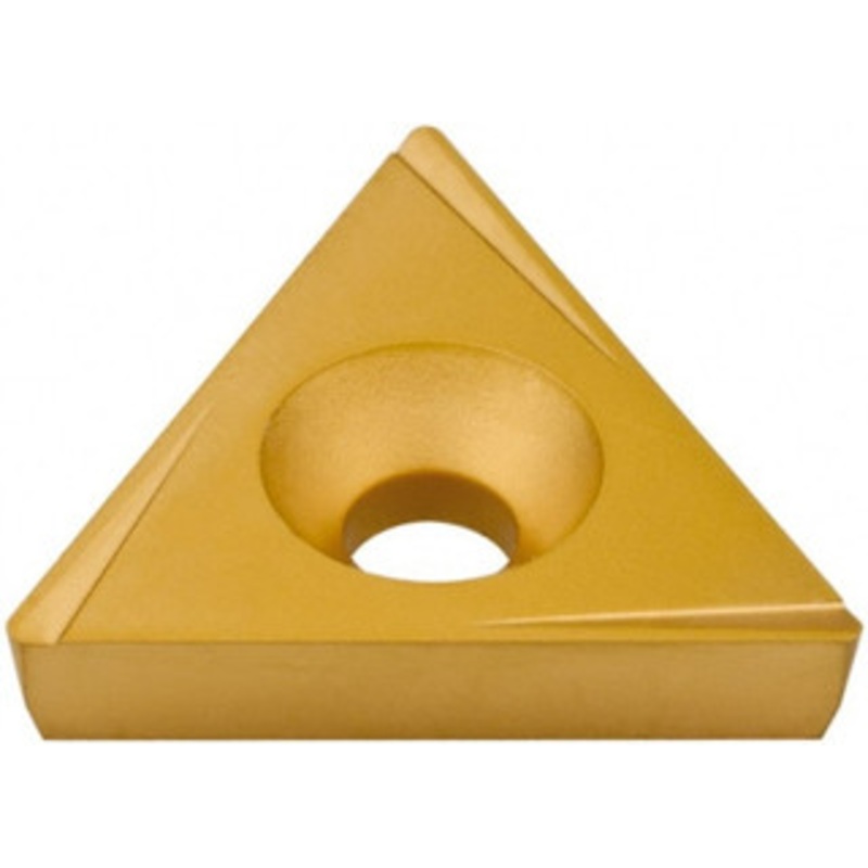 Hertel TPCG321L HC620B Carbide Boring Insert TiN/TiC/TiCN/TiN Finish, LH Hand, 60 Triangle, 1/64 Corner Radius, 3/8 Inscribed Circle, 1/8 Thick, 11 Relief Angle H59875567 – 74159666